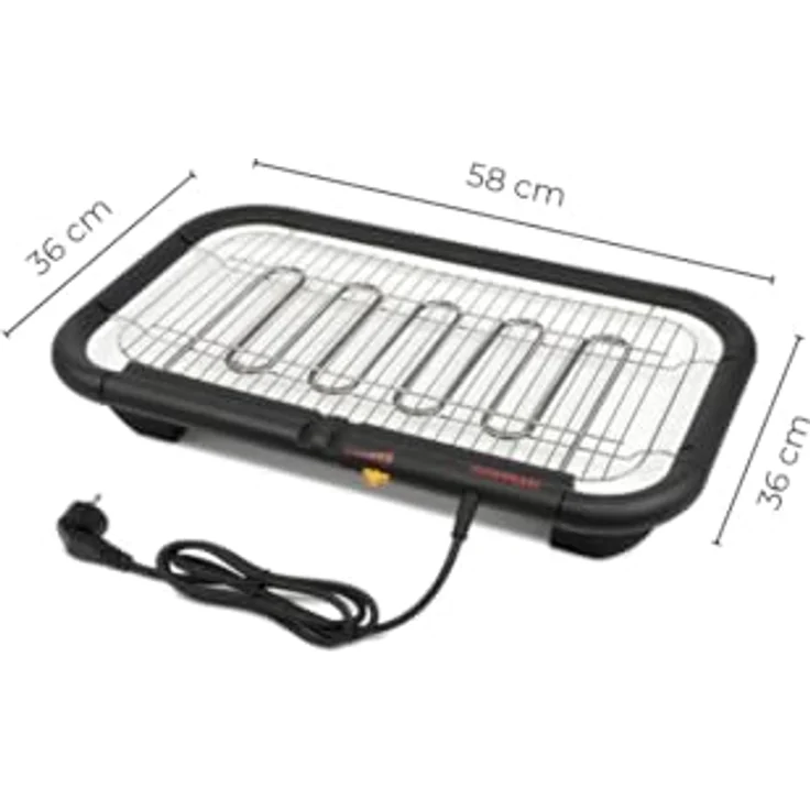 G3 Ferrari Tischgrill mit Grillrost – Bild 3