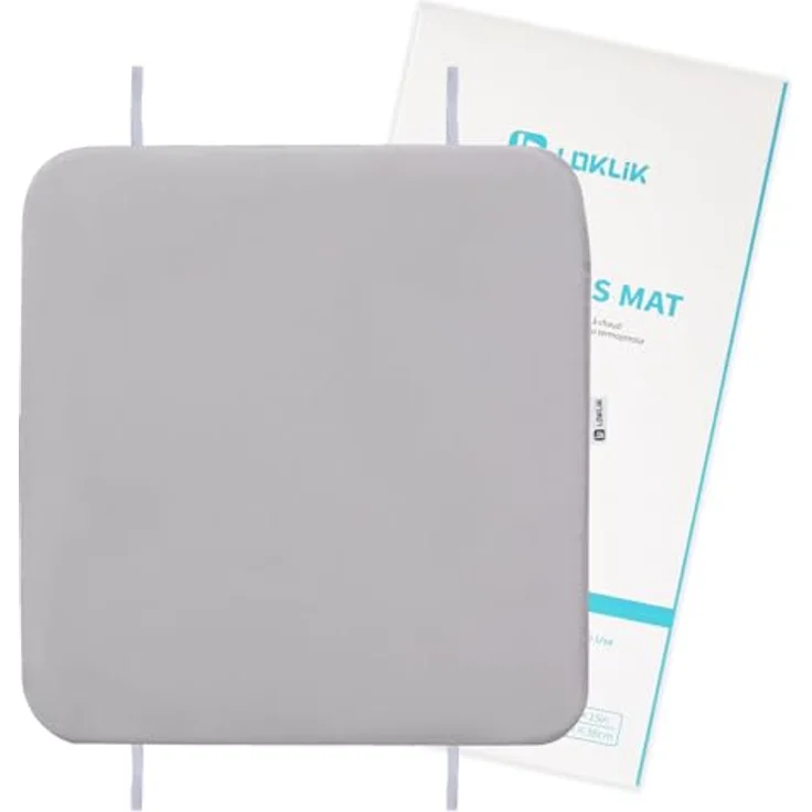 LOKLiK Heißpressmatte (38.1 x 38.1 cm) – Hitzebeständiger Stoff mit Befestigungsriemen, ideal für Auto Heat Press & Easy Heat Press – Thermotransfer – Bild 3