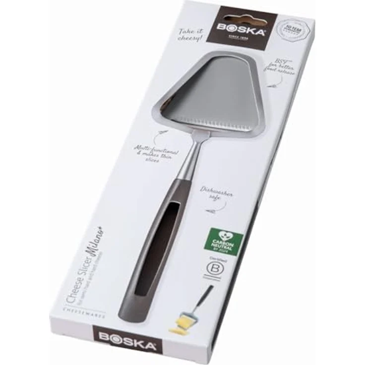 Boska Käsehobel Milano+, Käseschneider, Käsereibe, Edelstahl, Kunststoff, Schwarz, 23.5 cm, 307410 – Bild 10