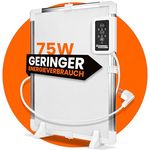 Tonis SCHIMMELSCHOCK Anti-Schimmelheizung zur Schimmelbekämpfung | Trocknet kalte, feuchte Wände & behebt Ursache ohne Chemie | Thermostat, Timer & Überhitzungsschutz