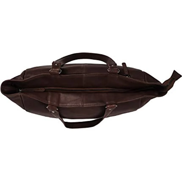 The Chesterfield Brand Berlin Shopper, Laptoptasche und Einkaufstasche aus braunem Leder, Modell C38.0160 – Bild 3