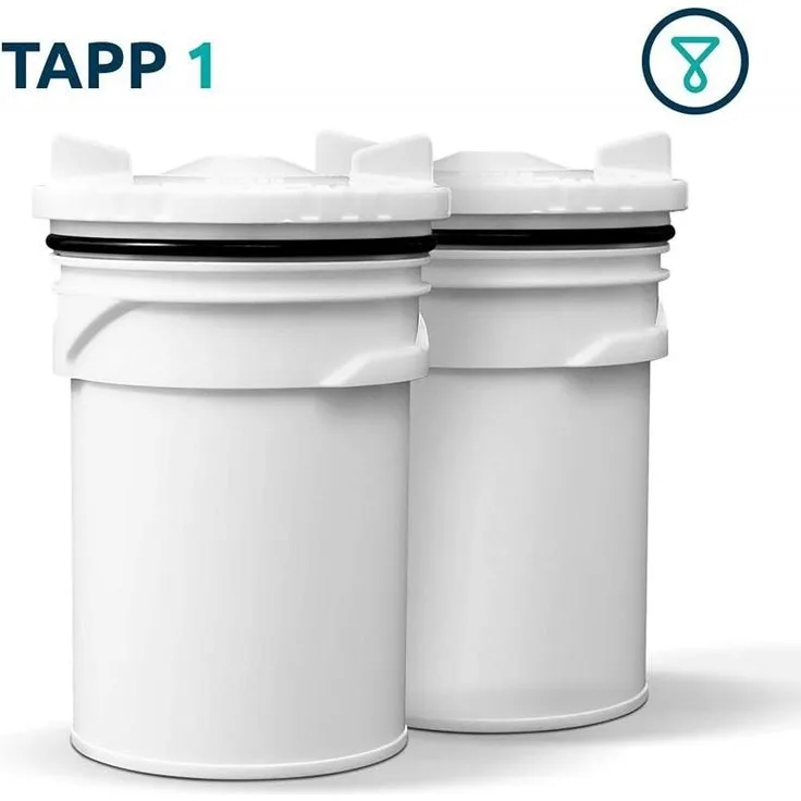 Tapp Water WASSERFILTER TAPP1 KARTUSCHEN (2 Stk.), Wasserfilter