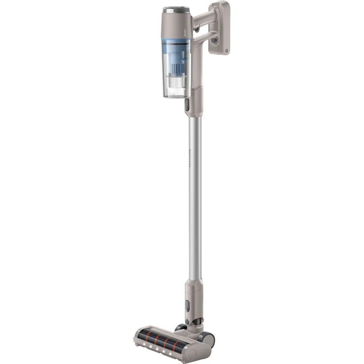 PHILIPS Kabelloser Stielstaubsauger XC2011/01, 21,6-Volt-Akku, bis zu 40 Minuten Betriebsdauer, LED-Düse, 3-Stufen-Filtersystem