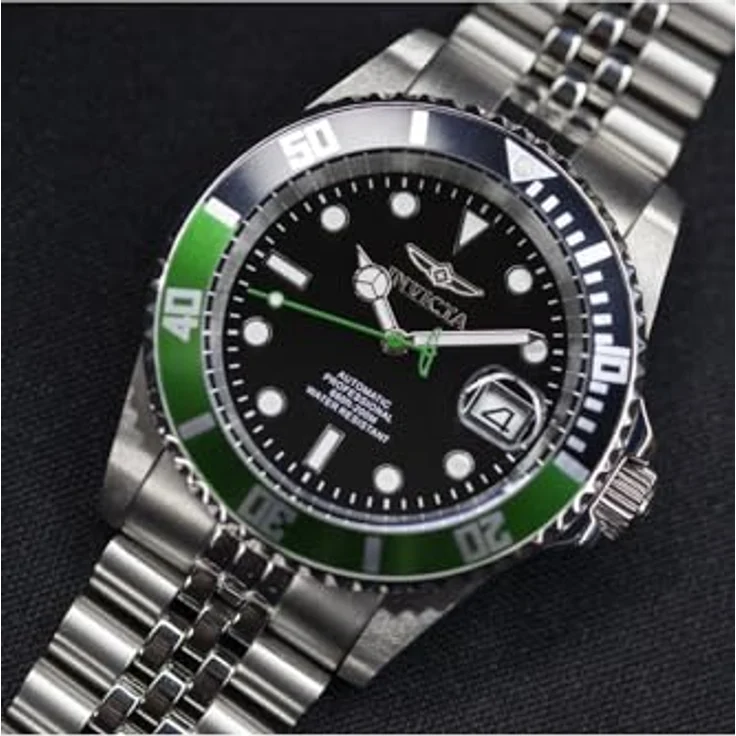Invicta Pro Diver Automatikuhr, Edelstahl, 42mm, mit Datumsanzeige – Bild 5