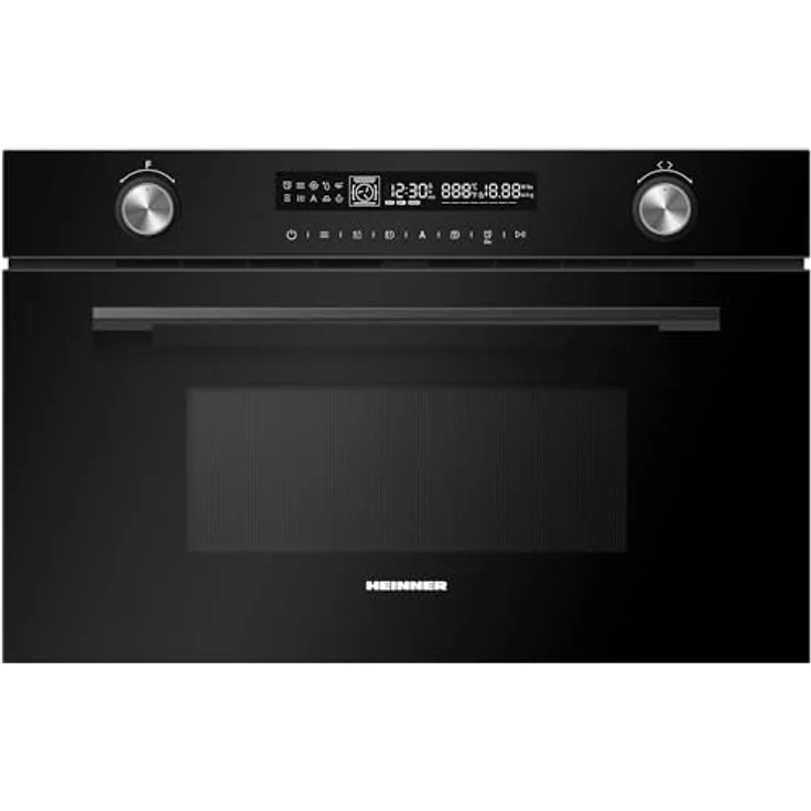 Heinner HMW-MDBI34CTBK Einbau-Combimikrowelle, 25L, 900W, Grill 1000W, Touch-Bedienung, Schwarz – Bild 1