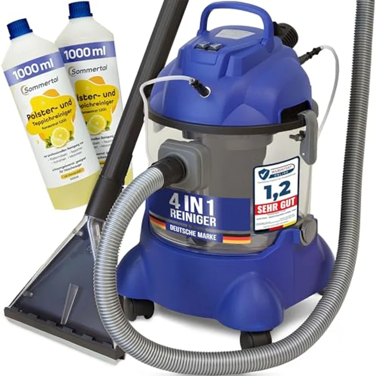 Albatros Waschsauger Hydro 7500 + 2 Liter Teppich-Polster Shampoo – Bild 2