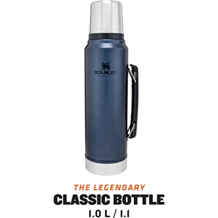 Stanley Legendary Classic Edelstahl-Thermoskanne, 18-8, Nightfall, 1 L – Bild 2