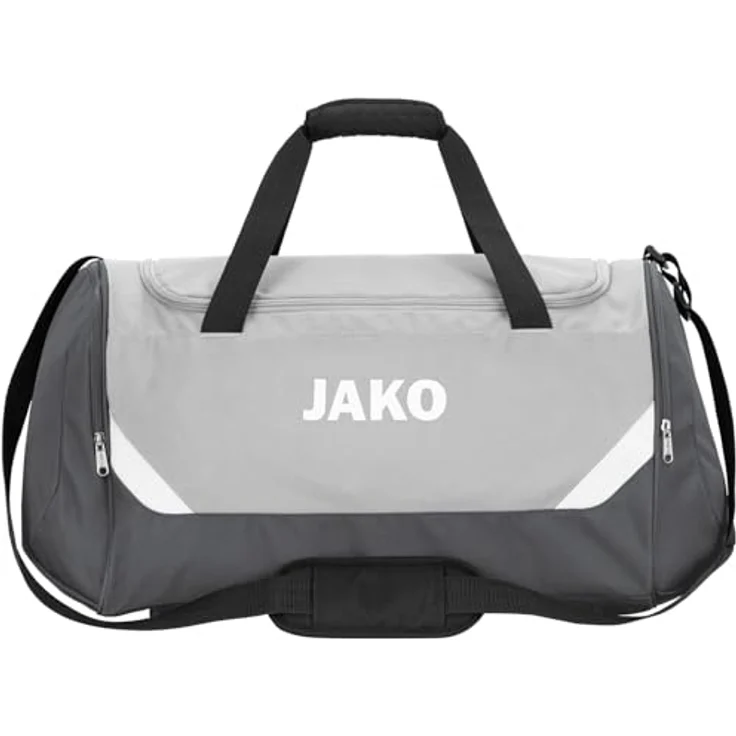 JAKO Unisex Sporttasche Iconic, geräumige Reisetasche für Sport und Freizeit, schwarz – Bild 1