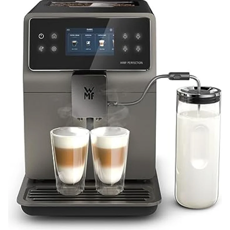 WMF Perfection 780L Kaffeevollautomat mit Milchsystem,18 Getränkespezialitäten, Double Thermoblock, Edelstahl-Mahlwerk, Nutzerprofil, 1l Milchbehälter – Bild 3