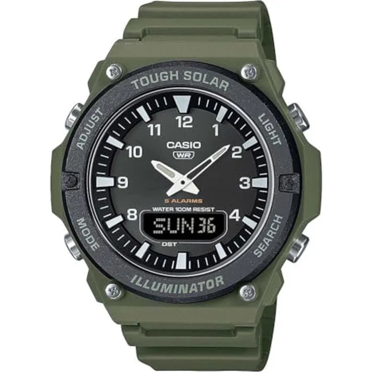 Casio AQ-S820W-3BVEF-AMFBM-EU, Digitaluhr der Kollektion 05, grün