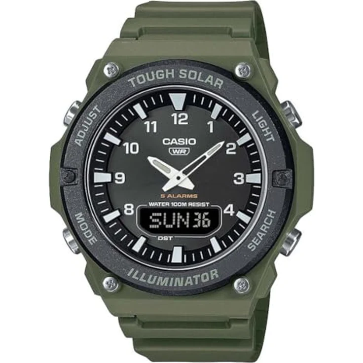 Casio AQ-S820W-3BVEF-AMFBM-EU, Digitaluhr der Kollektion 05, grün – Bild 1