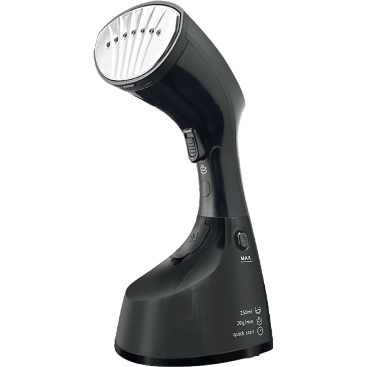 KOENIC KGS 1524 B Dampfbürste, 1500 Watt, 20 Sek. Aufheizzeit, 0,25L Tank, 3m Kabel, inkl. Handschuh