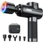 RENPHO Thermacool Massagepistole Wärme und Kälte, Massage Gun mit Heiz- und Kühlfunktion, 0,68 kg leicht und leise, Schwarz