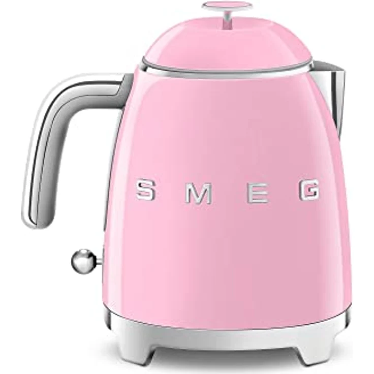 Smeg KLF05PKEU Wasserkocher Mini 50's Style, 1400W, 0,8 L, Kunststoff, Wasserstandsanzeige, cadillac pink – Bild 6