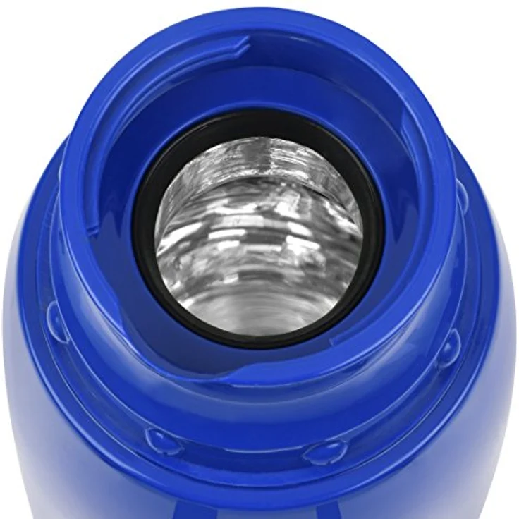 Emsa 502445 Isolierflasche, Mobil genießen, 750 ml, Schraubverschluss, Blau, Rocket – Bild 4