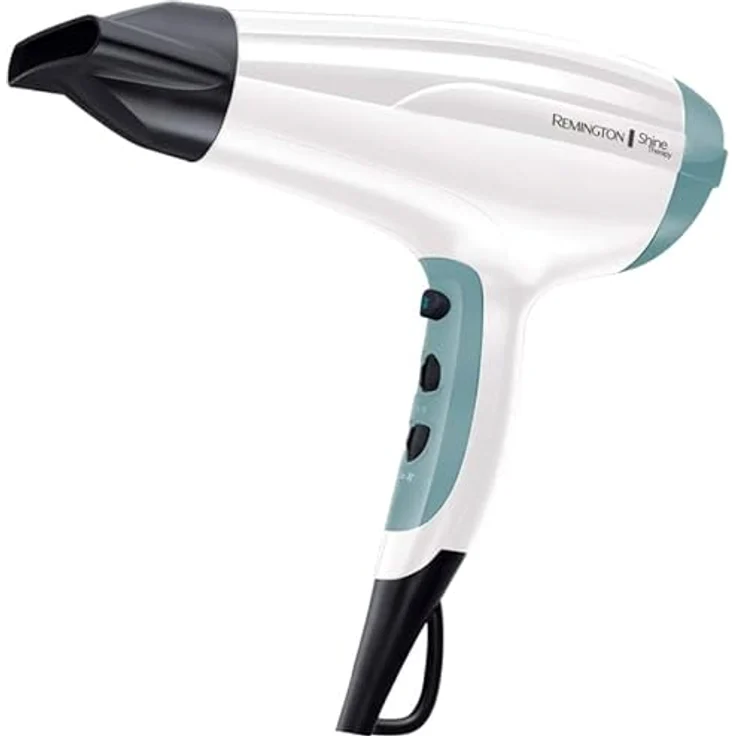 Remington Ionen-Haartrockner Shine Therapy D5216, 2300 Watt, Stylingdüse, Diffusor, weiß – Bild 5
