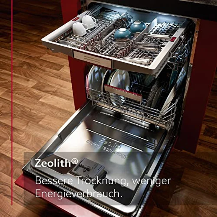 Neff S155YAX01E Geschirrspüler N70, Vollintegrierte Spülmaschine mit Besteckkorb, 60 cm, InfoLight, Zeolith Trocknen, Chef70, Favorit, HomeConnect – Bild 5