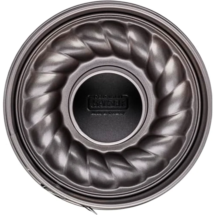 Kaiser Inspiration Springform 26 cm rund, 2 Böden, Flach- und Rohrboden, runde Backform, antihaftbeschichtet, auslaufsicher, mit Rezept – Bild 7