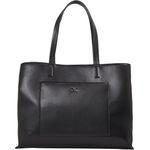 Calvin Klein Shopper CK DAILY MEDIUM TOTE PEBBLE, Shopper Citybag Henkeltasche Classic in Ck Black - Preisvergleich