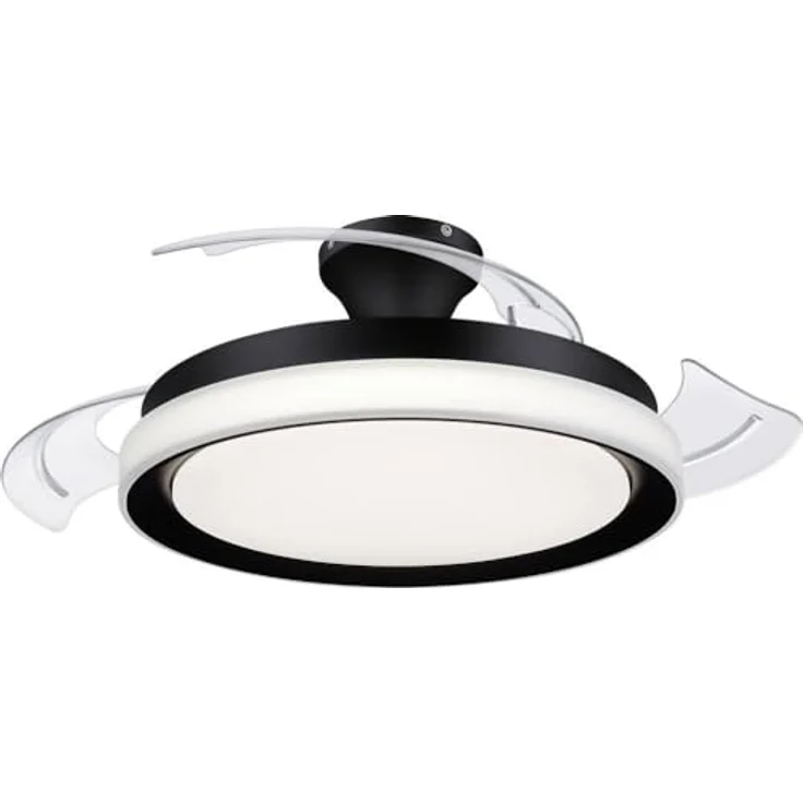 Philips Bliss LED DC-Deckenleuchte Ventilator 28W+35W, 2700-5500K, schwarz – Bild 1
