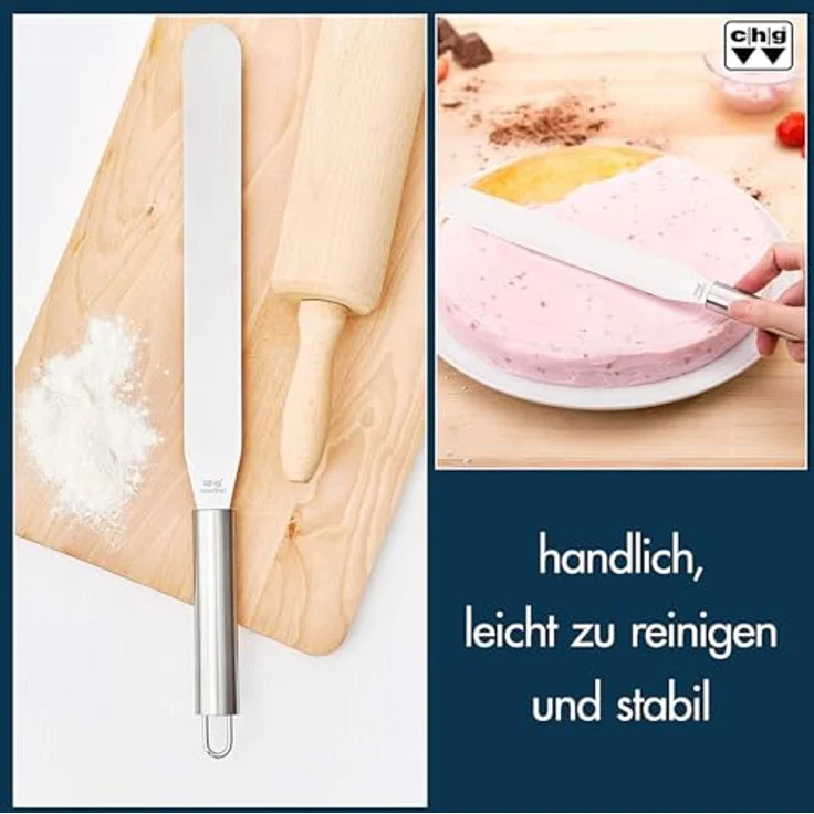 CHG 3310-00 Streichpalette Konditorenmesser (37 cm x 3 cm) – Bild 5