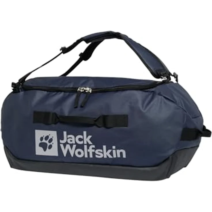 Jack Wolfskin All-In 65 Weekender Reisetasche, 70 cm, blau, 100% Polyester – Bild 1