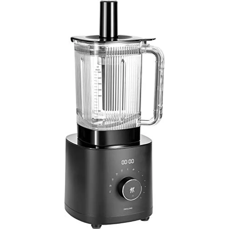 Zwilling Enfinigy Hochleistungsstandmixer 1600W 5300, 12 Geschwindigkeiten, 6 Automatikprogramme, 1,8L Behälter, schwarz - Preisvergleich – Bild 5
