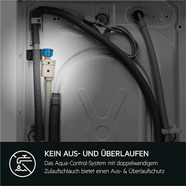 AEG Waschtrockner 7000 LWR7F65605, 10 kg, 10 kg, 1600 U/min, ProSense® - Mengenautomatik, weiß – Bild 9