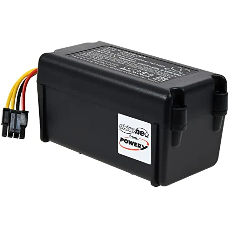 Powery Akku für Saugroboter Bagotte BL509, 14,4V 3000mAh Li-Ion – Bild 2