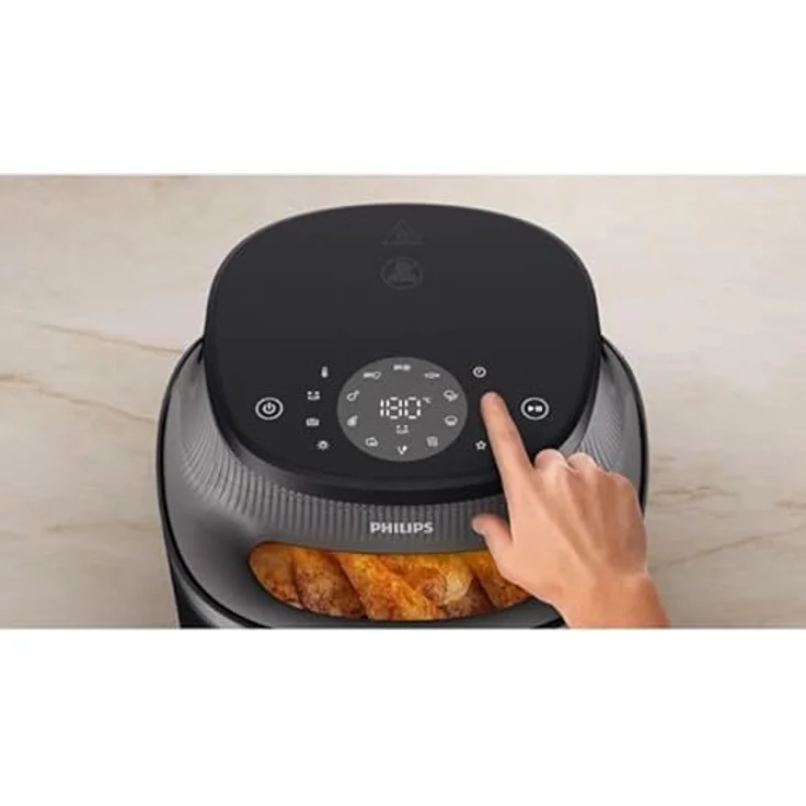 Philips 3000 Series Airfryer NA341/00, 7.2L Fritteuse in Schwarz – Bild 6