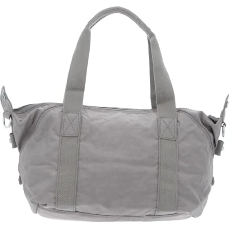 Kipling Classics Basic Art Mini Handtasche, Damen, 28 cm, grau, strapazierfähiges Material, verstellbarer Schulterriemen, viel Stauraum – Bild 6