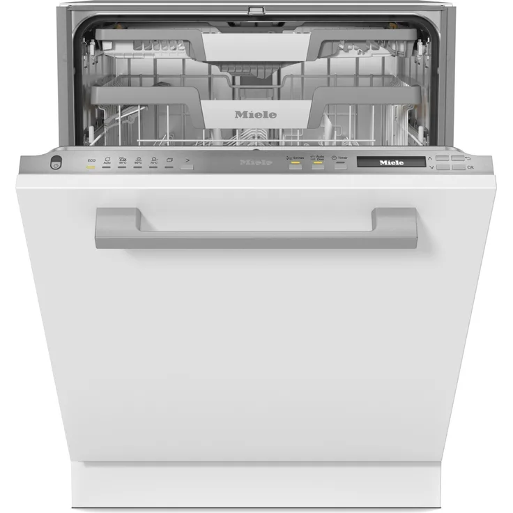 Miele G 7191 SCVi AutoDos vollintegrierter Geschirrspüler, 14 Maßgedecke, 43 dB, Edelstahl-Optik, Energieklasse B