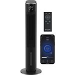 Brandson ECO GREEN Ventilatorkombigerät, mobiler Luftkühler mit 3,5L Wassertank, WIFI Steuerung, 60W, 12 Geschwindigkeitsstufen, Turmventilator