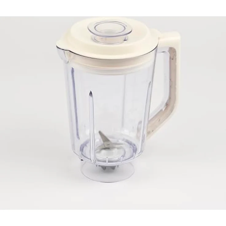 G3 Ferrari G20162 Standmixer, 600 W, 1,5 Liter, Glasbecher, 4 Klingen, 2 Geschwindigkeitsstufen, Weiß – Bild 4