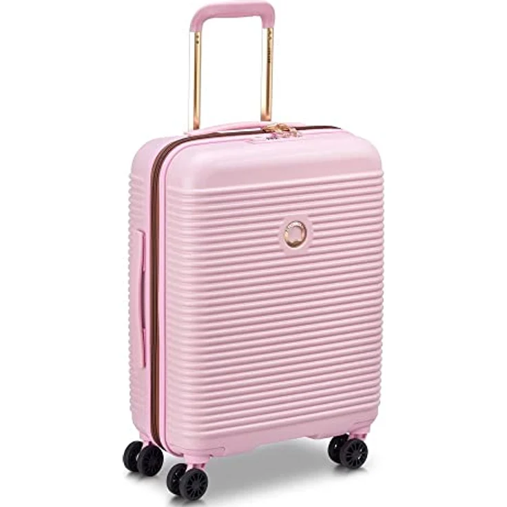 Delsey Freestyle Val 4DR CAB SL 55, Unisex Trolley für Freizeit und Sport, Pivoine (Rosa) – Bild 2