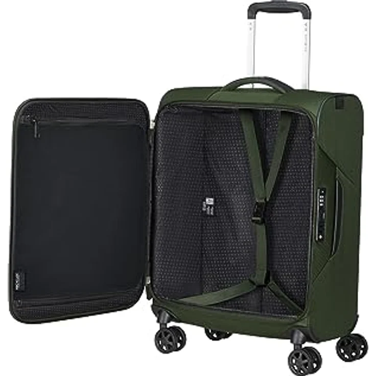Samsonite Litebeam - Spinner S, Handgepäck, 55 cm, 39 L, Grün (Climbing Ivy) – Bild 5