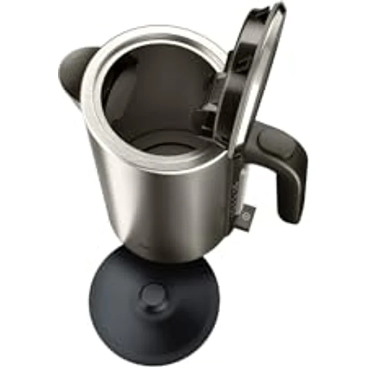 Braun Identity Collection WK5200BK, Elektrischer Wasserkocher aus Edelstahl, 1,7L, 2200W, 360° drehbarer Sockel, Wasserstandsanzeige, Kabelaufwicklung, Grau – Bild 2