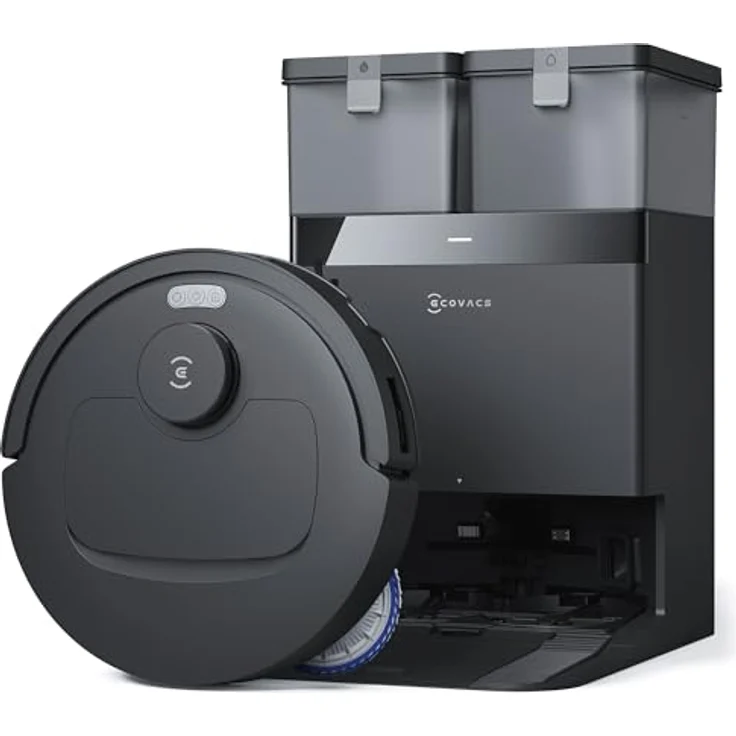 ECOVACS DEEBOT T30C Gen2, Nass-Trocken-Saugroboter mit Beutel, 25.000 Pa Saugleistung, ZeroTangle-Technologie, automatische Absaugung und Selbstreinigung – Bild 1