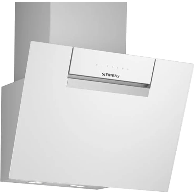 Siemens LC67KFN20 iQ300, Wandesse, 60 cm, Weiß mit Glasschirm, cookConnect System - Wandesse und Kochfeld, touchControl, LED-Beleuchtung – Bild 1