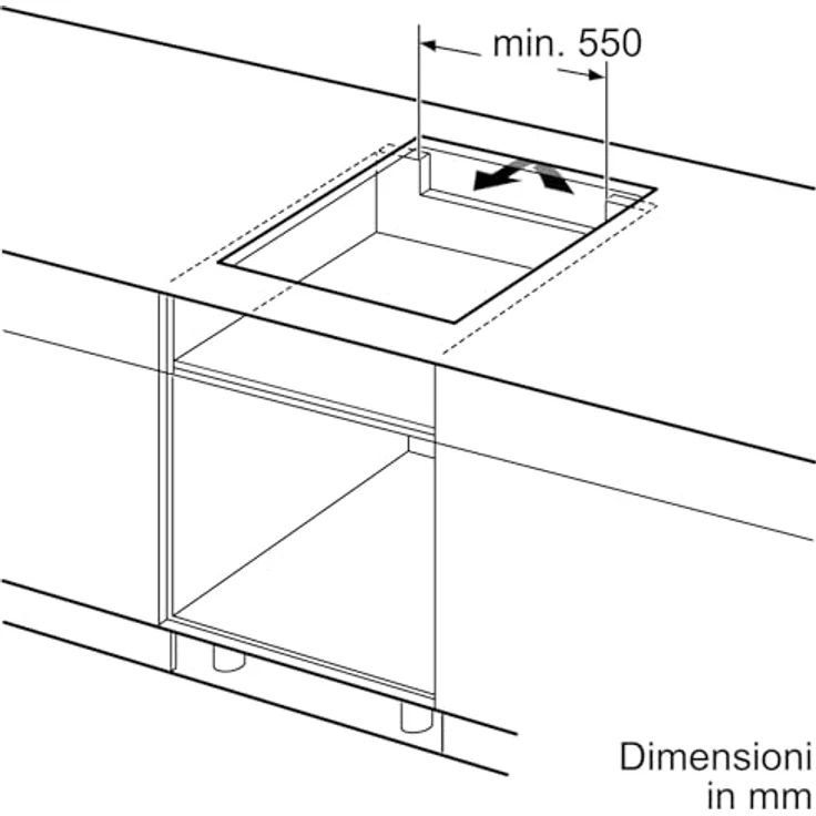 Bosch Hausgeräte BOSCH KOOKPLAAT INDUCTIE PXV831HC1E, Kochfeld, Schwarz – Bild 6