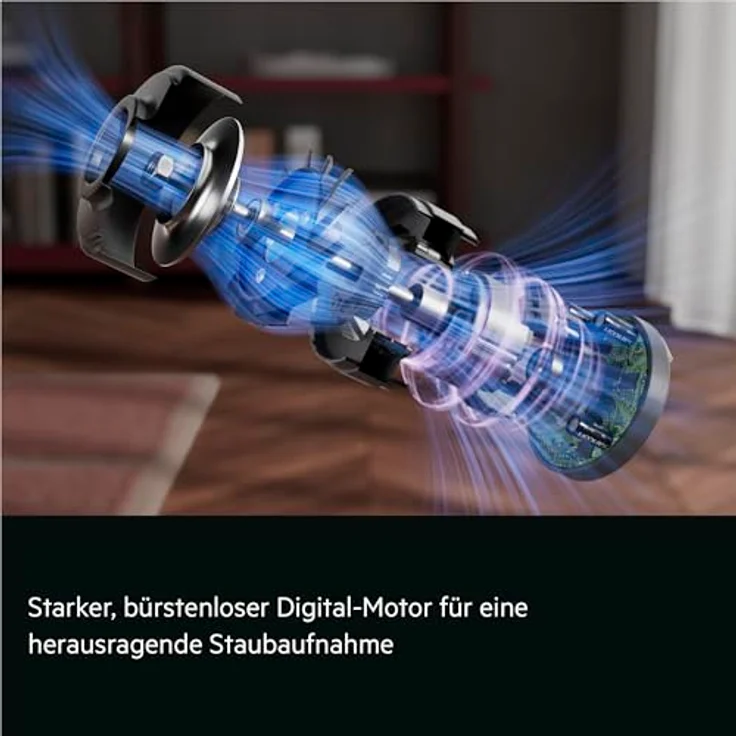 AEG Akku-Stielstaubsauger AP51UH18ST, 200 W, extra stark & kabellos, bis 50 Min. Laufzeit, keine Haarverwicklung – Bild 7