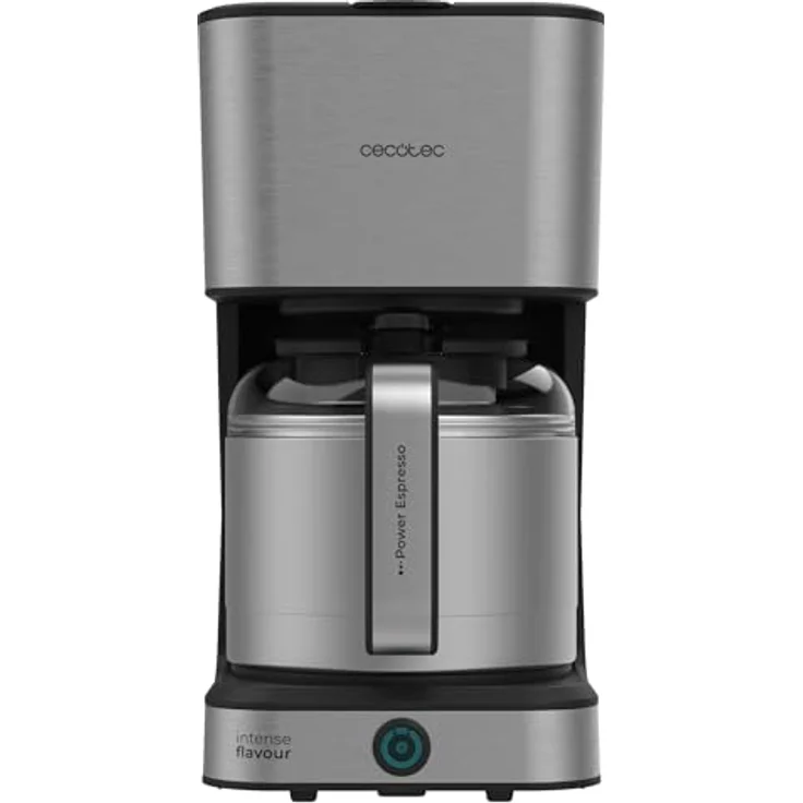 Cecotec Coffee 66 Drop & Thermo, Tropfkaffeemaschine mit 950 W, 1,2 L für 10 Tassen, ExtremeAroma-Technologie, Tropf-Stopp-Funktion, Wasserstandsanzeige, wiederverwendbarer Netzfilter, Überhitzungsschutz – Bild 1
