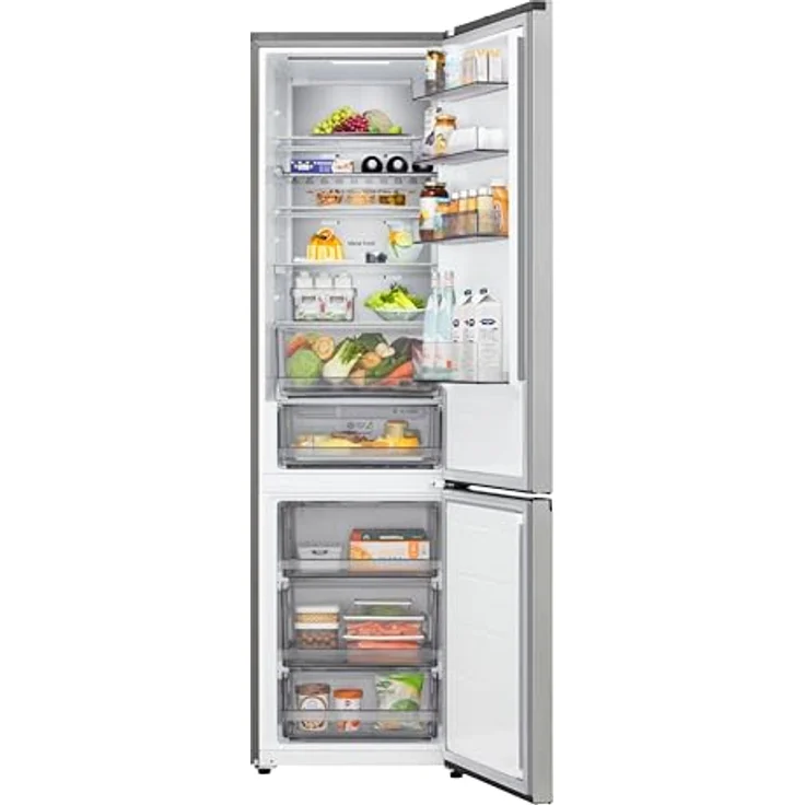 LG GBBS524APY, 375 l NoFrost Kühlschrank mit wechselbarem Türanschlag, Energieeffizienzklasse A, Silber – Bild 3
