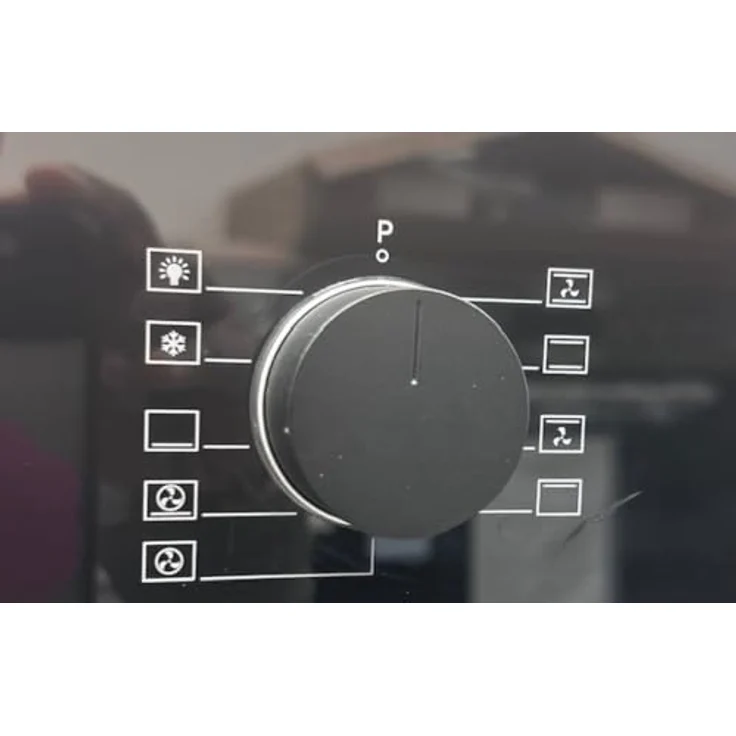 Böhme Herdset Einbaubackofen HB60F78PPB 78L Heißluft + Gasline GAG60INB 60 cm Gaskochfeld Schwarz Matt, 4 Gasbrenner, Energieeffizienzklasse A, LED-Display, Teleskopauszug – Bild 5