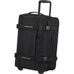 American Tourister Urban Track, Reisetasche mit 2 Rollen, 55 cm, 55 L, Schwarz (Asphalt Black)