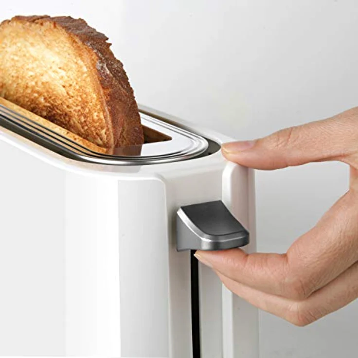 Black + Decker ES9600050B BXTO1001E Toaster, 1000, Kunststoff, Weiß – Bild 3