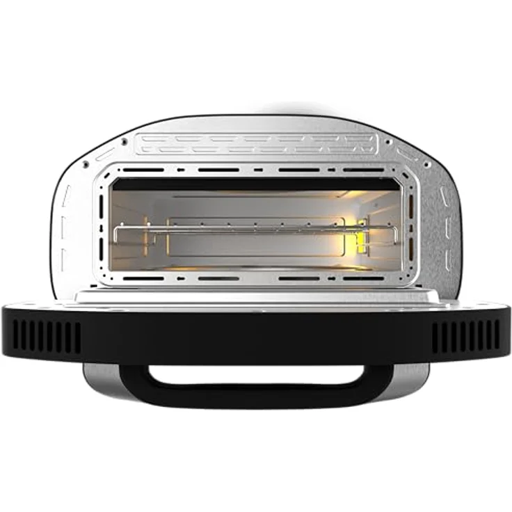 Cecotec Pizza&Co Tifosi, Elektrischer Pizzaofen mit Sichtfenster, 1700W, 12L Kapazität, digitale Steuerung, 8 Funktionen, Temperatur 80°C - 430°C, Innenbeleuchtung – Bild 2