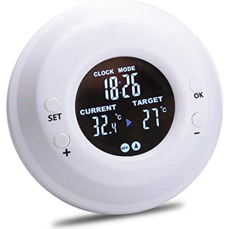 VIESTA® H500 Infrarotheizung Heizpaneel 500W Carbon Crystal, rahmenlos für Wand/Decke, IP20, Überhitzungsschutz, inkl. Funkthermostat TH20 mit Wochenprogramm – Bild 2