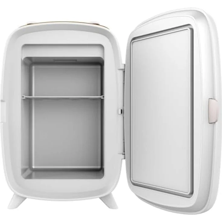 Cecotec Bamba CoolingBeauty 6000, Kleiner Kosmetik-Kühlschrank 6L mit Spiegeltür und LED-Licht, Kühlung bis 10ºC, rose – Bild 2