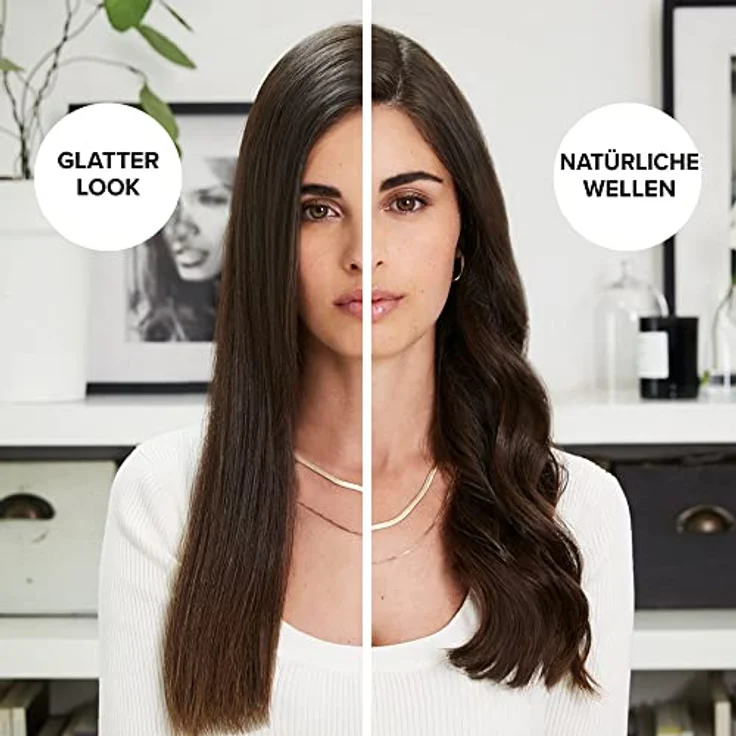 Bellissima Steam Elixir, Dampf- Haarglätter, glattes Haar in einem gang ohne Schäden, Beschichtung aus Keramik und Arganöl, schnelle Erwärmung, 4 Temperaturen, hitzebeständige – Bild 5